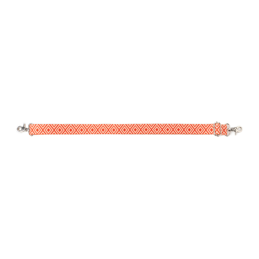 Lanière accessoire Vista géométrique orange