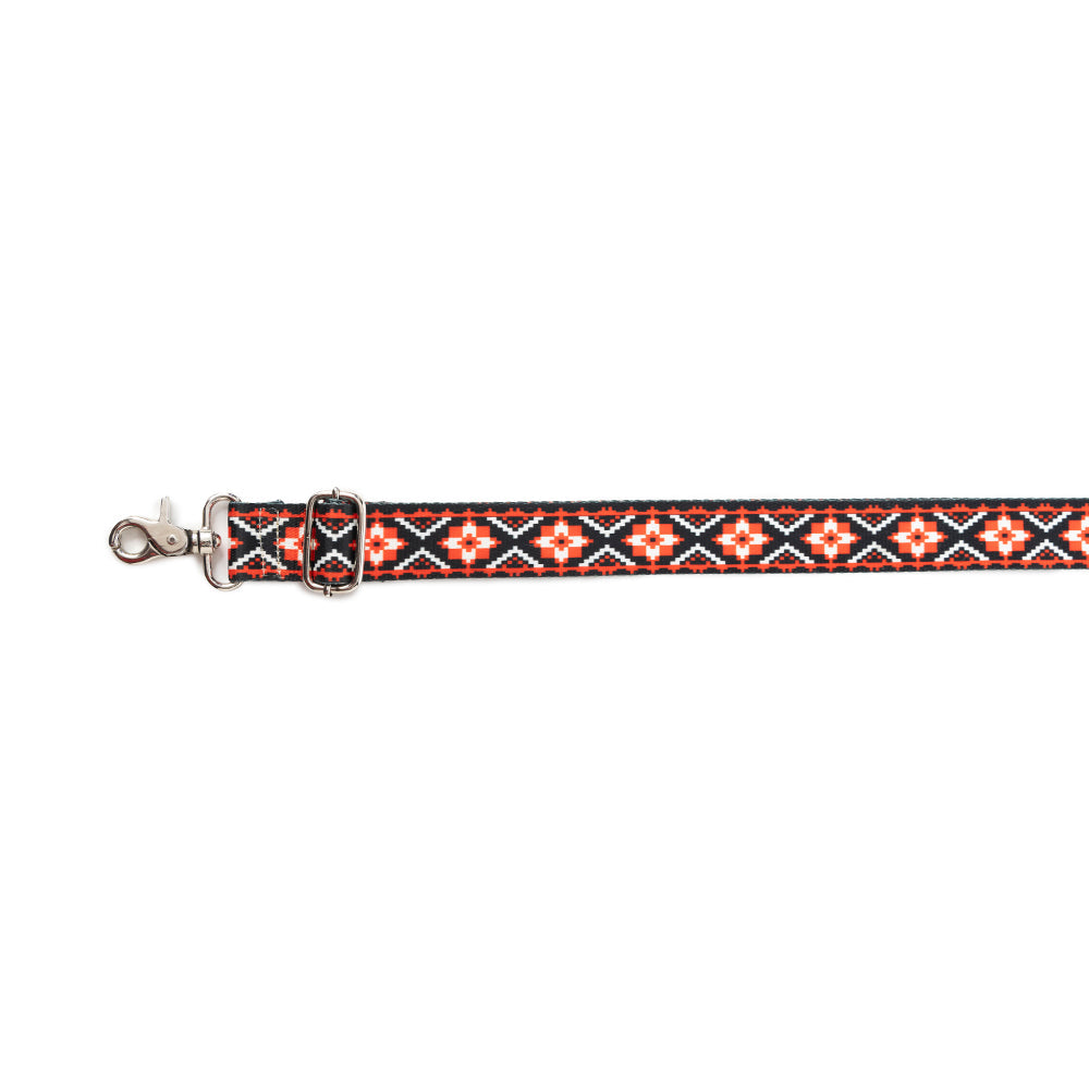 Bandoulière d'accessoire Geometric Vista orange et bleue