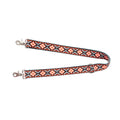 Bandoulière d'accessoire Geometric Vista orange et bleue