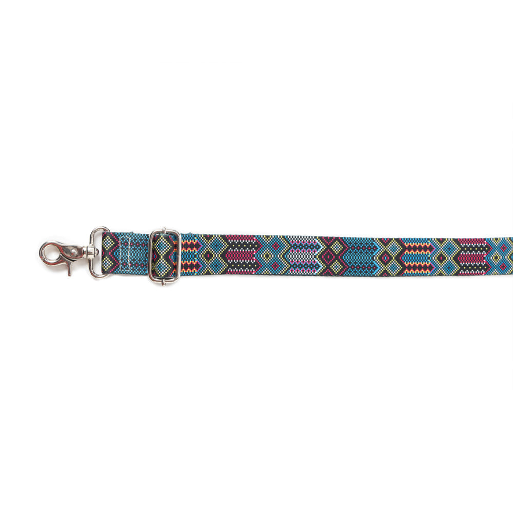 Bandoulière Accessoire Vista Géométrique Bleue