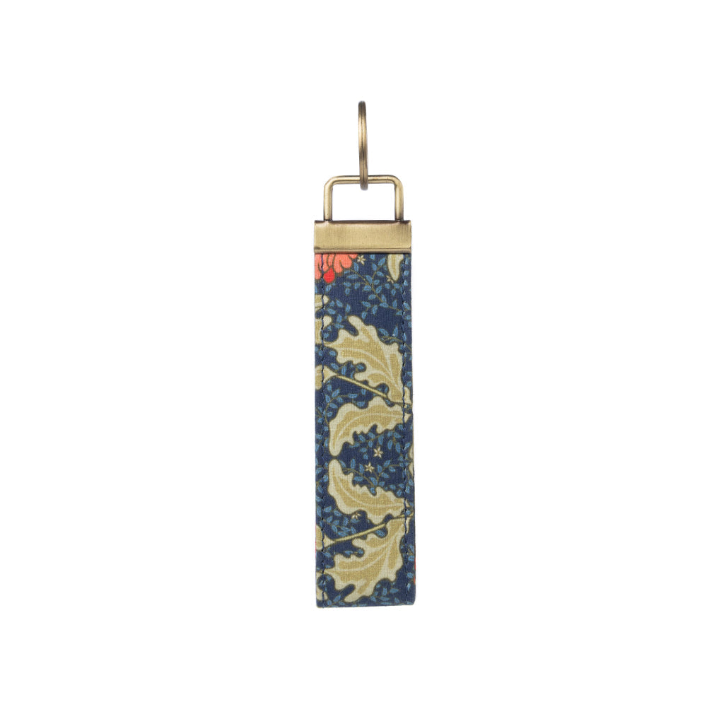 Porte-clés Penny's Posies de 14 cm, bleu et vert