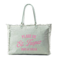 Sac week-end Saint-Tropez vert clair