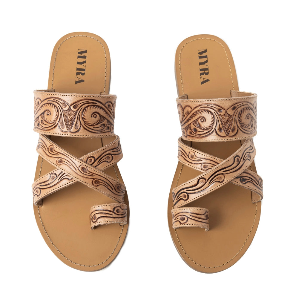 Sandales Delia Ridge marron