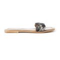 Sandales Pearline noires et blanches