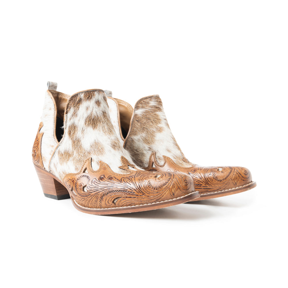 Bottines Rosa Canyon Marron et Blanc