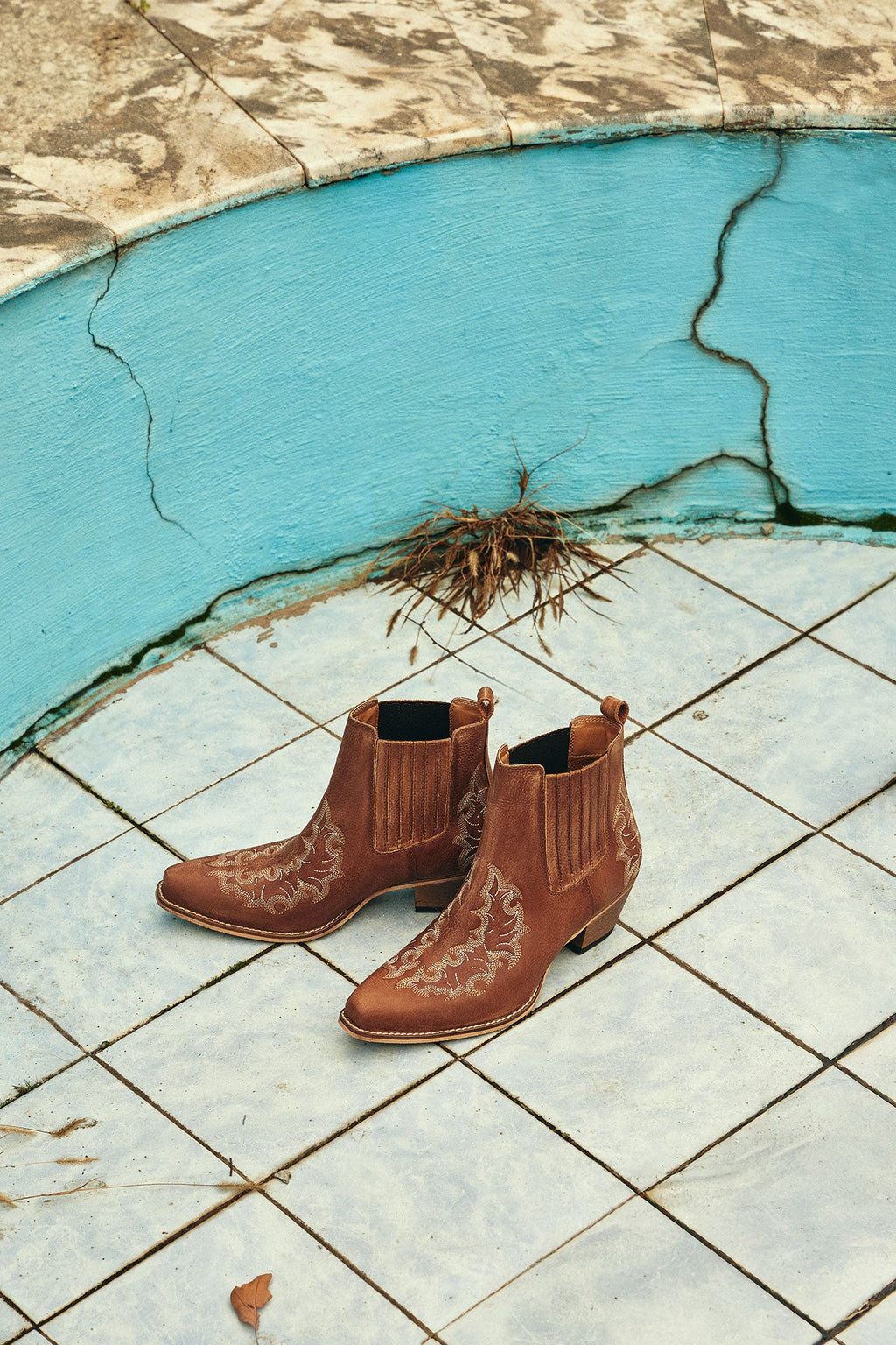 Bottines Ranch Dearling Marron