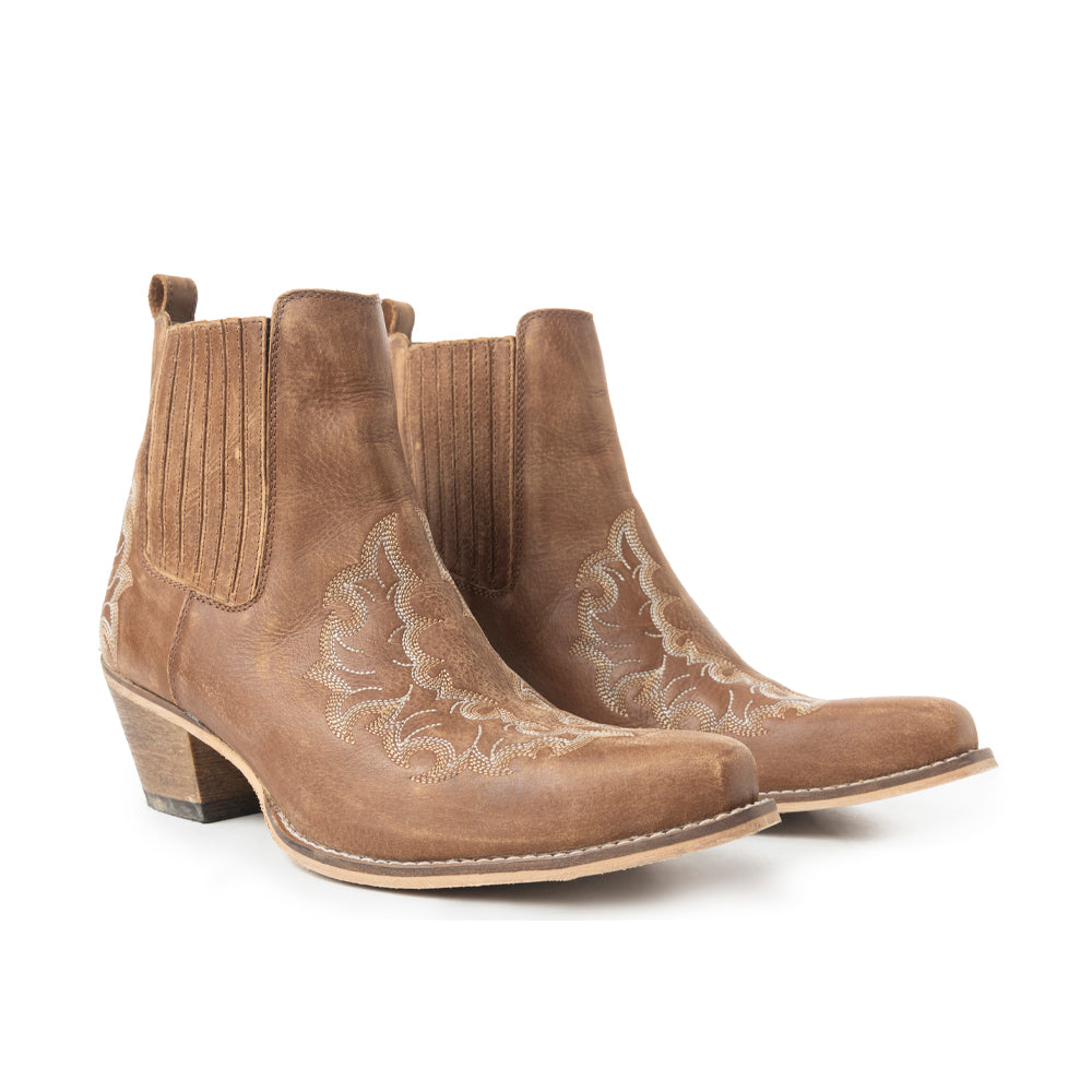 Bottines Ranch Dearling Marron