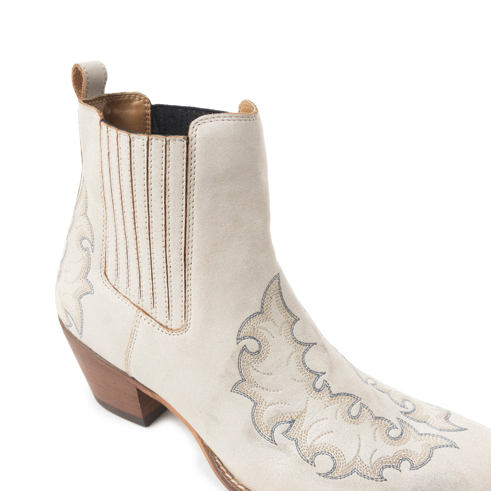 Bottines Dearling Ranch blanches