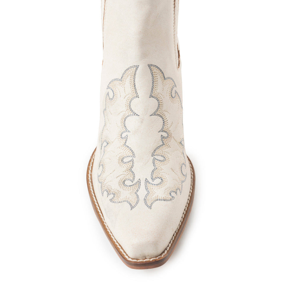 Bottines Dearling Ranch blanches