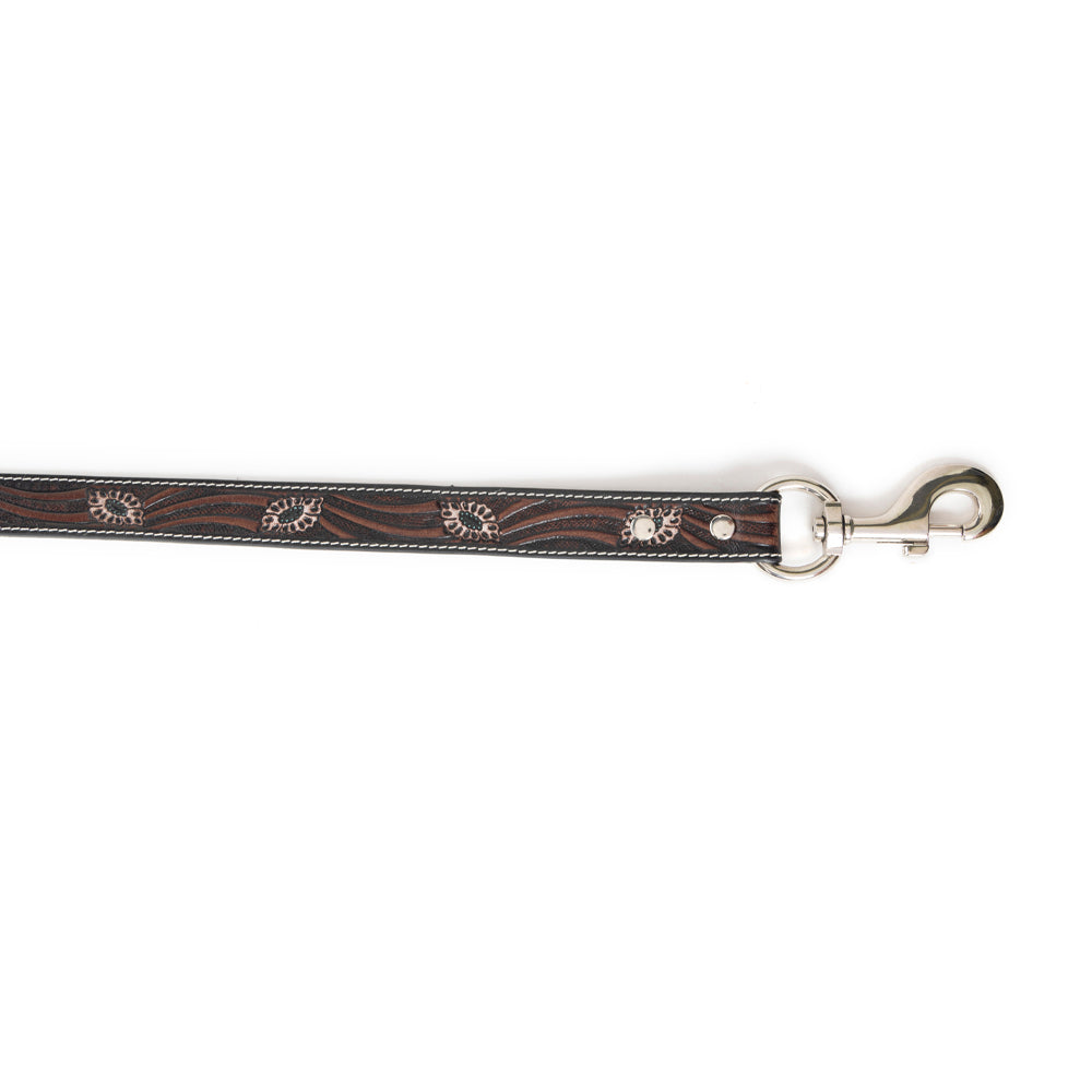 Laisse pour chien Luna Beam marron foncé