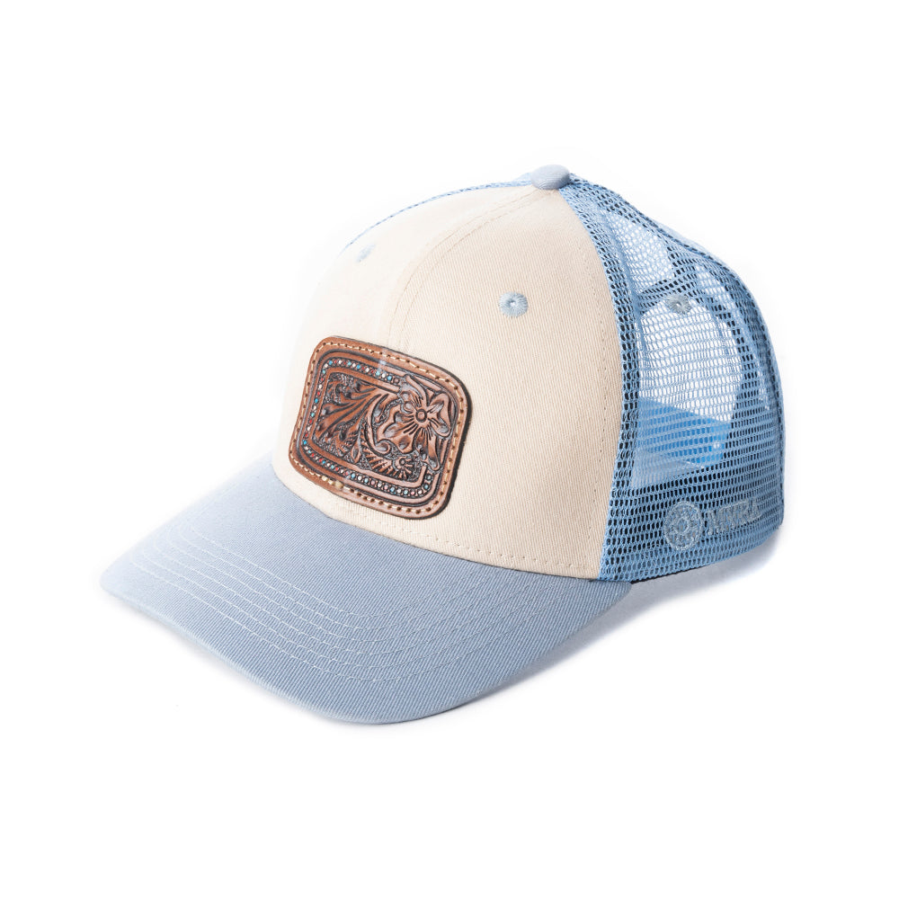 Casquette Jenson Hill bleue et beige