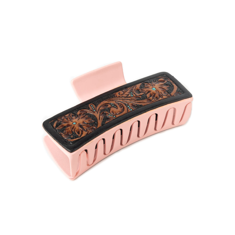 Barrette peigne High Vista rose