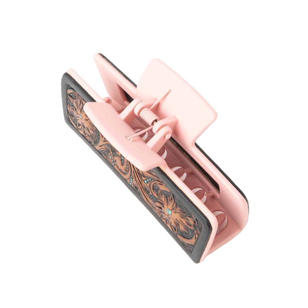 Barrette peigne High Vista rose