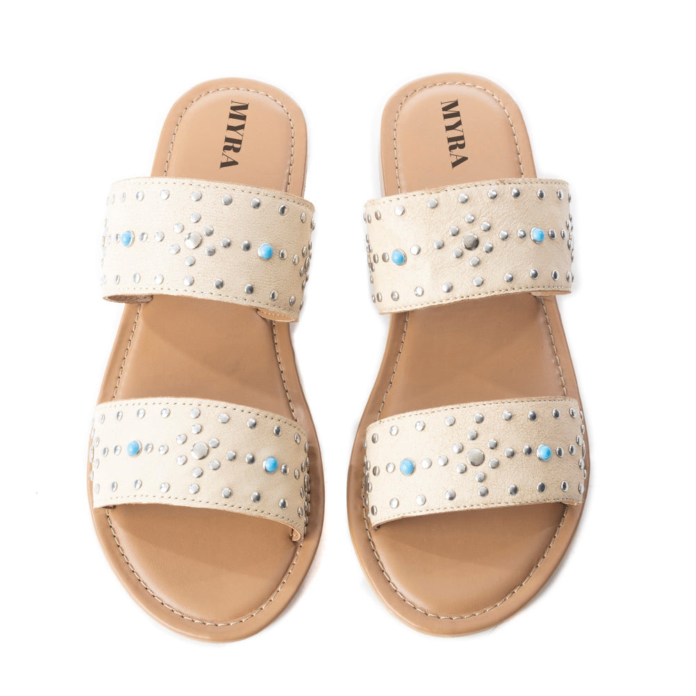 Les Sandales Sagebrush Blanches
