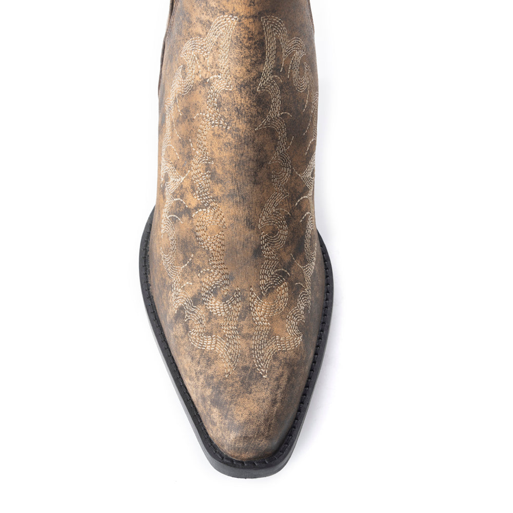 Bottines Moonlight on the Mesa marron craquelé