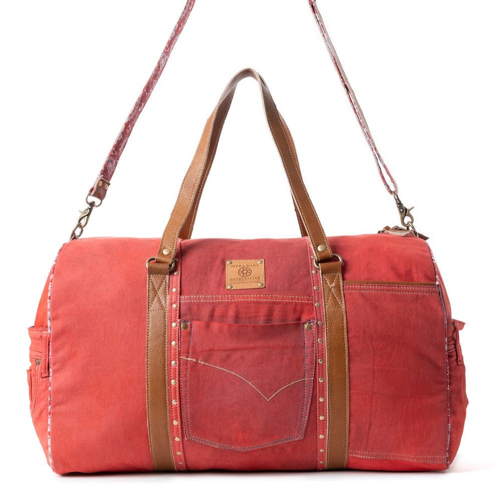 Sac de voyage Wildberry Voyager en Cranberry Smoke
