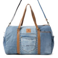 Sac de voyage Wildberry Voyager en jean denim canneberge