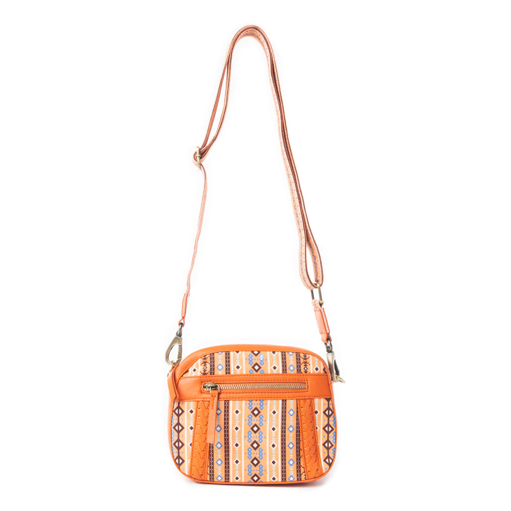 Sac bandoulière Pueblo Pointe rouge