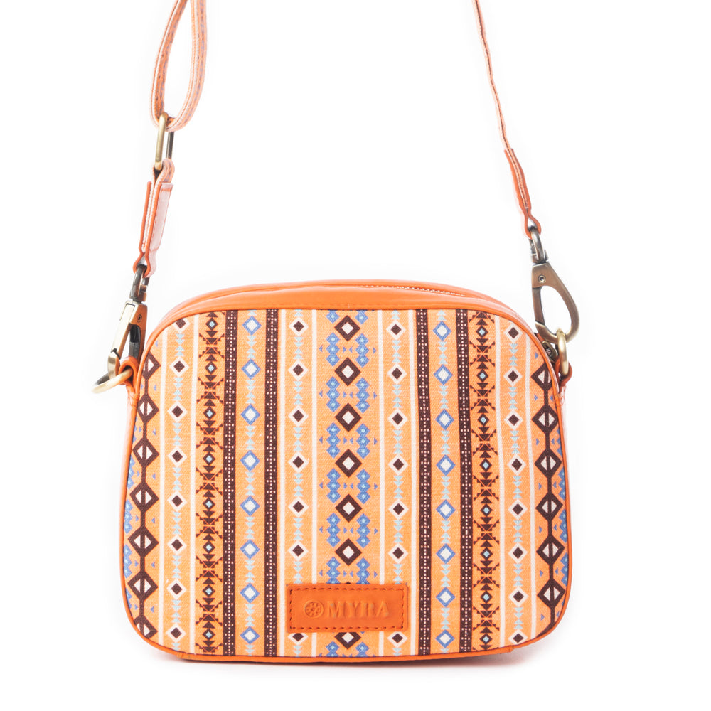 Sac bandoulière Pueblo Pointe rouge
