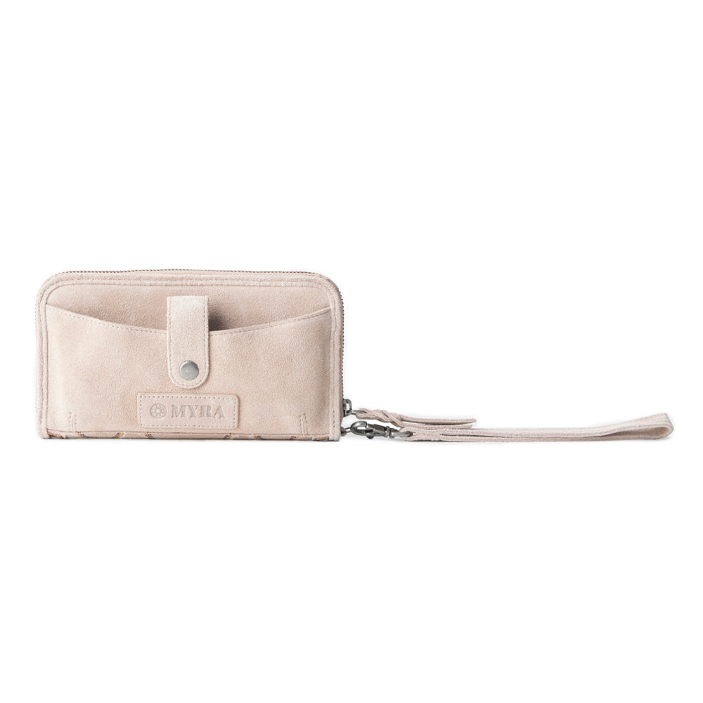 Portefeuille Electric Desert marron chocolat blanc