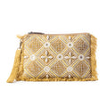 Pochette Desert Diamond marron