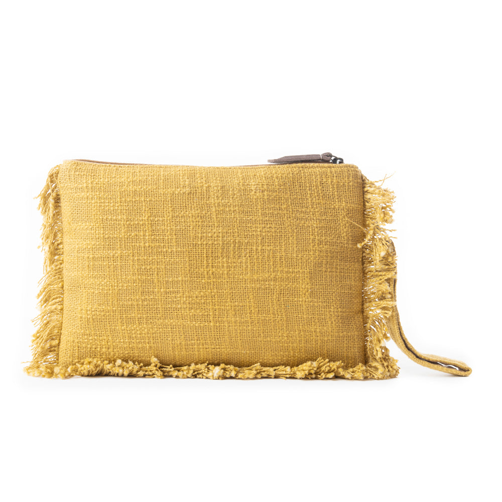 Pochette Desert Diamond marron