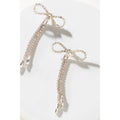 Boucles d'oreilles lasso Starlight blanches