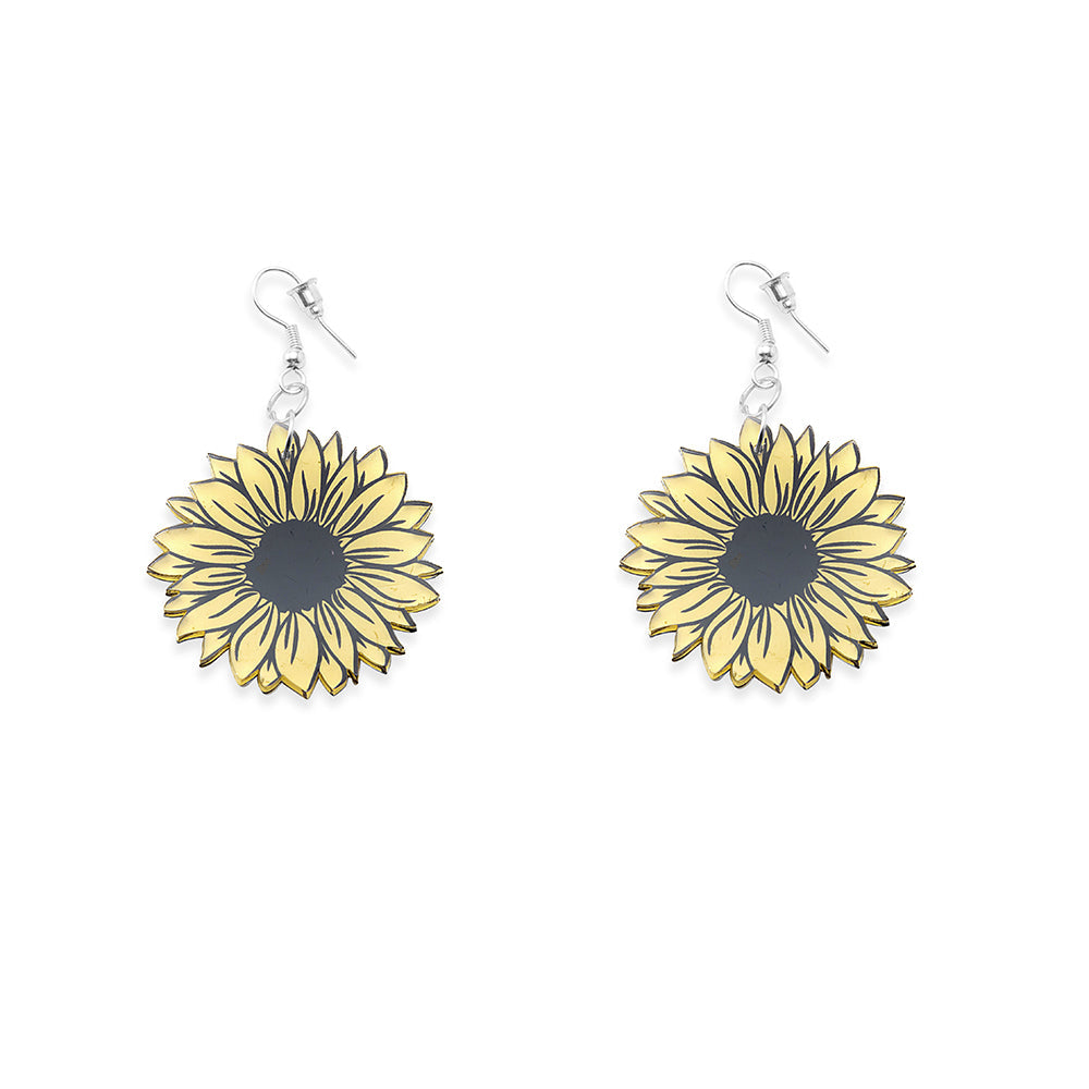 Boucles d'oreilles Sœurs du Soleil de la Prairie