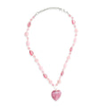 Collier Cœur Rose du Désert