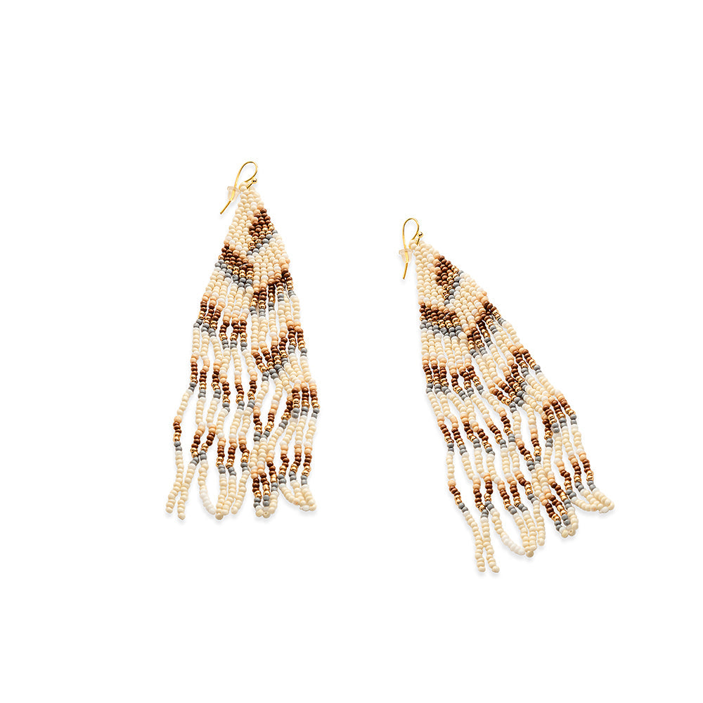 Boucles d'oreilles Mesa Waterfall à perles