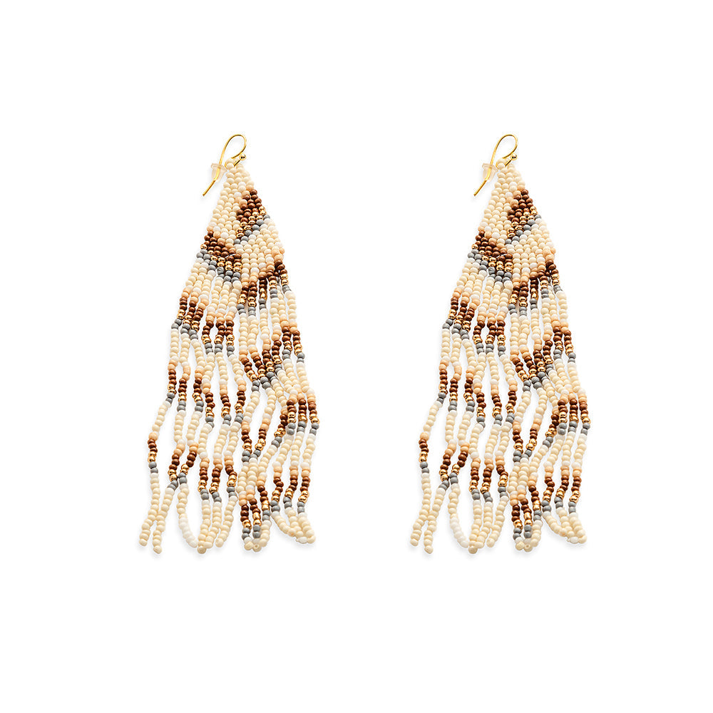 Boucles d'oreilles Mesa Waterfall à perles