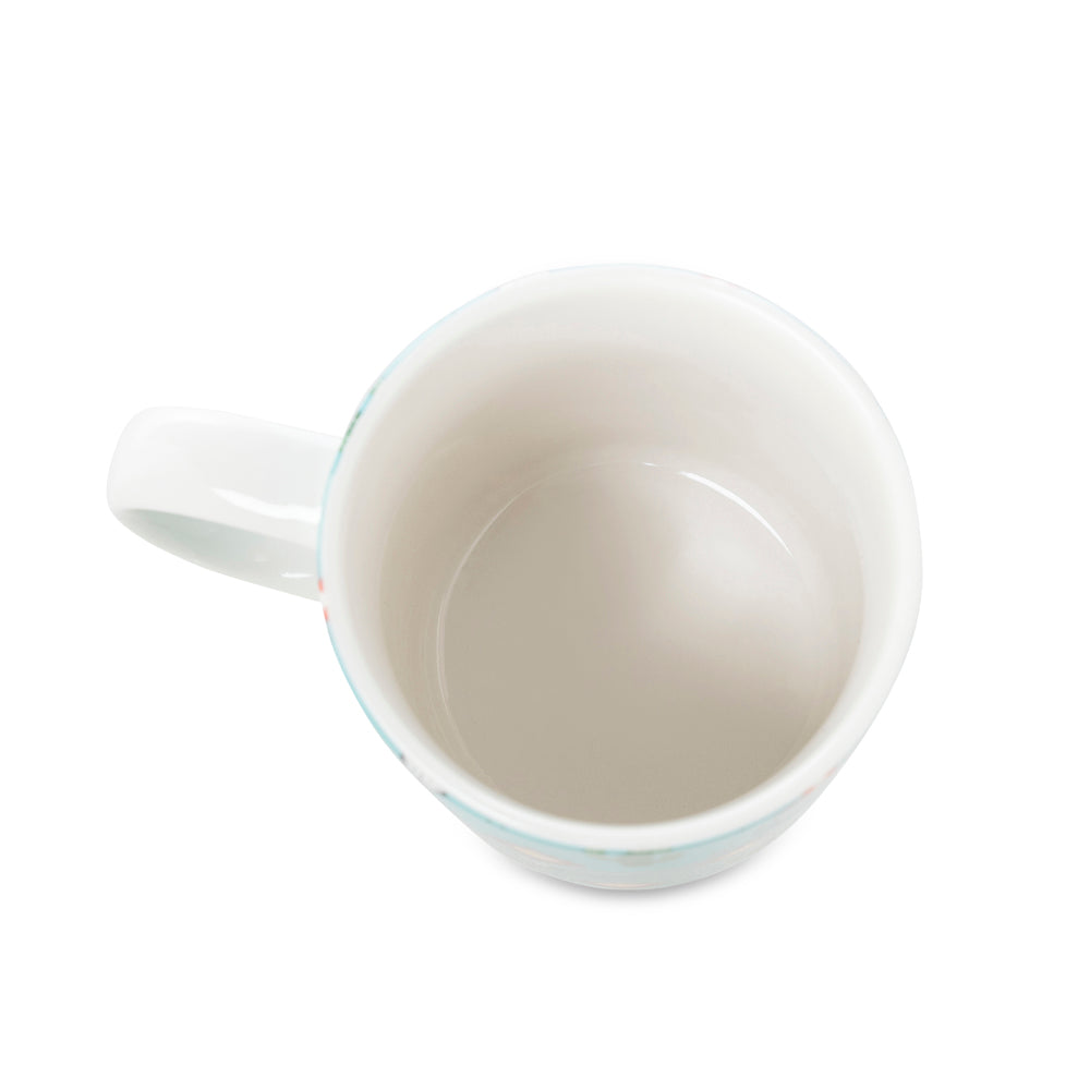Tasse en céramique "Sippin' in the South" motif géométrique cactus