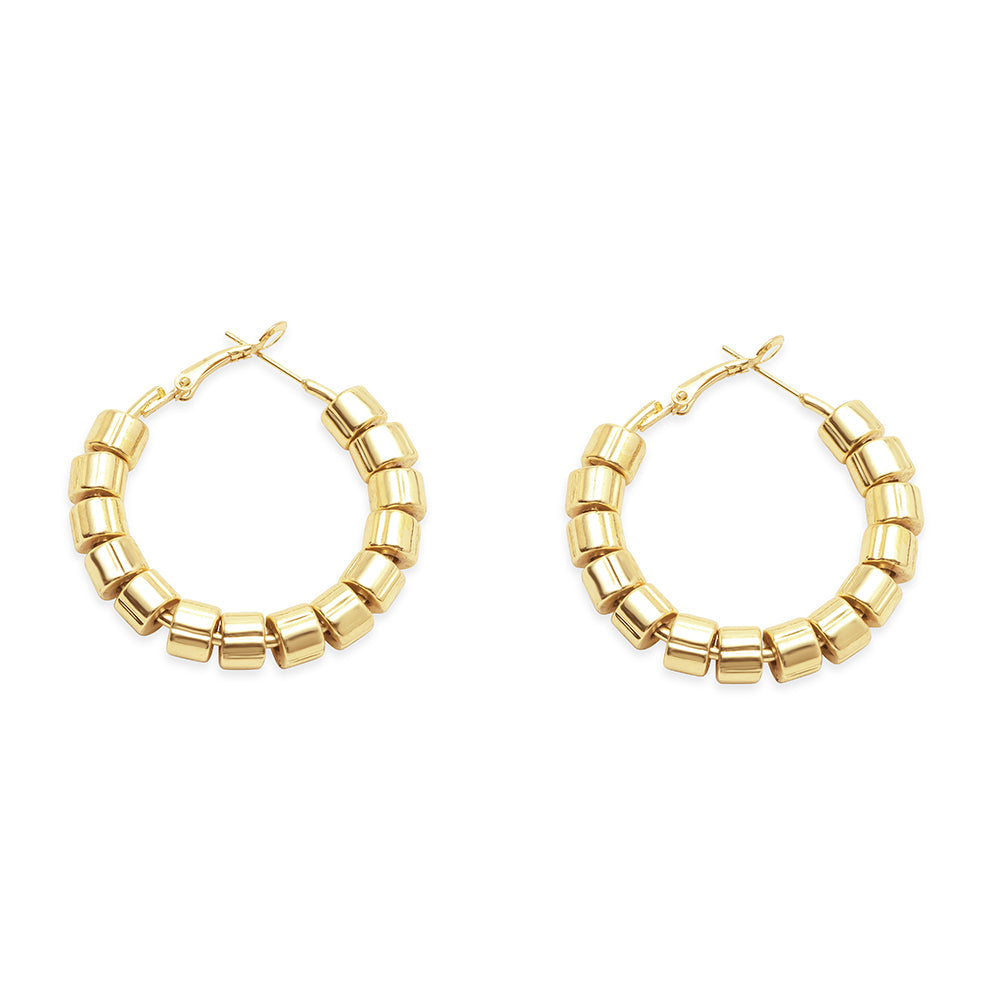 Boucles d'oreilles Golden Head Trail
