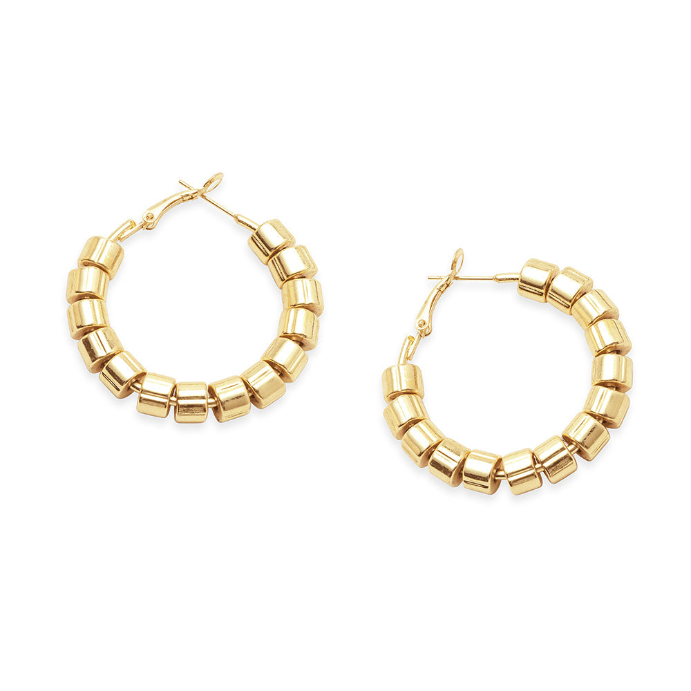 Boucles d'oreilles Golden Head Trail