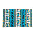 Torchons de cuisine en coton tricoté Dreamcatcher « LOT DE 2 » couleur bleu prairie