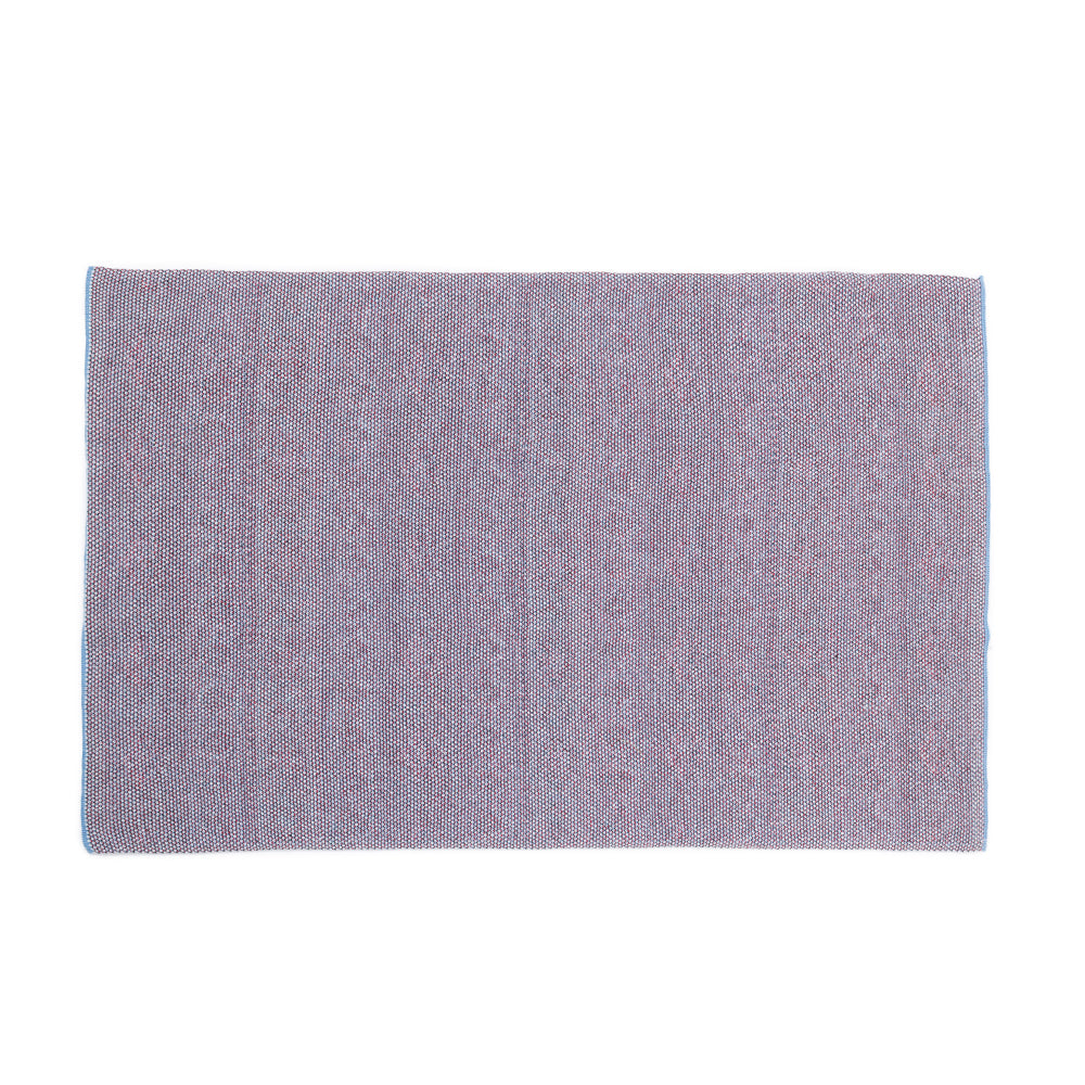 Serviette de cuisine en coton tricoté Navajo Nights « ENSEMBLE DE 2 » en rouge Mesa