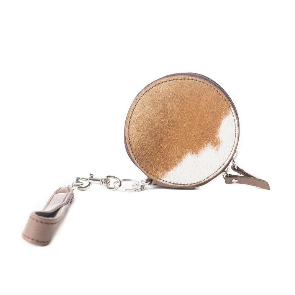 Porte-monnaie Mesa Halo Hairon en Marbre Moka