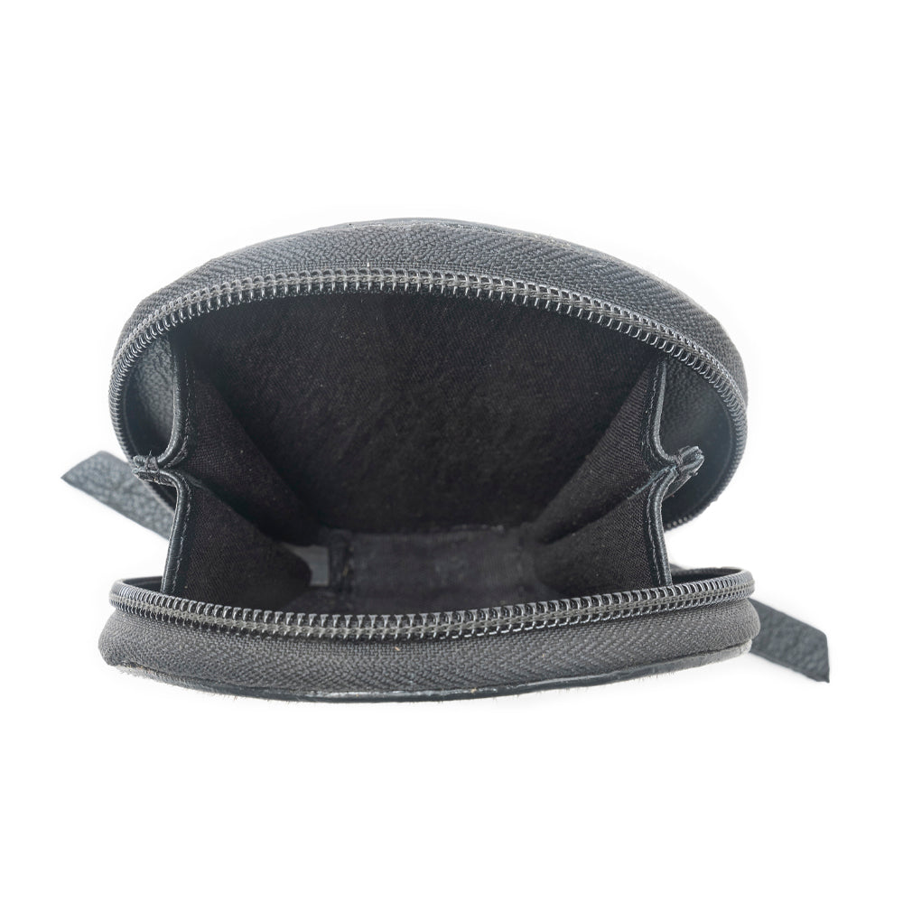 Pochette Mesa Halo Hairon en noir et blanc