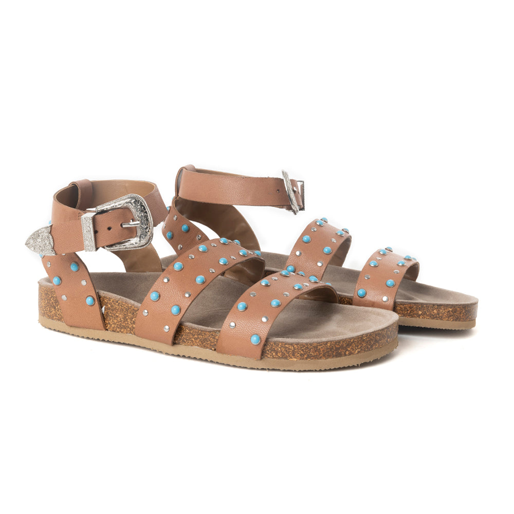 Sandales en cuir Saddle Ridge Trail marron clair