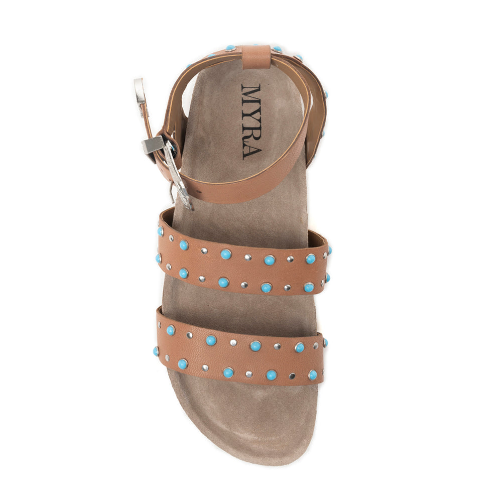 Sandales en cuir Saddle Ridge Trail marron clair