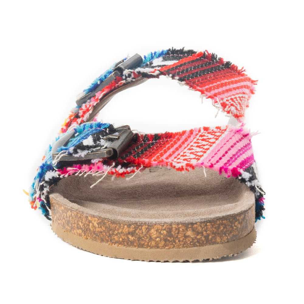 Sandales en jean Ridge multicolores