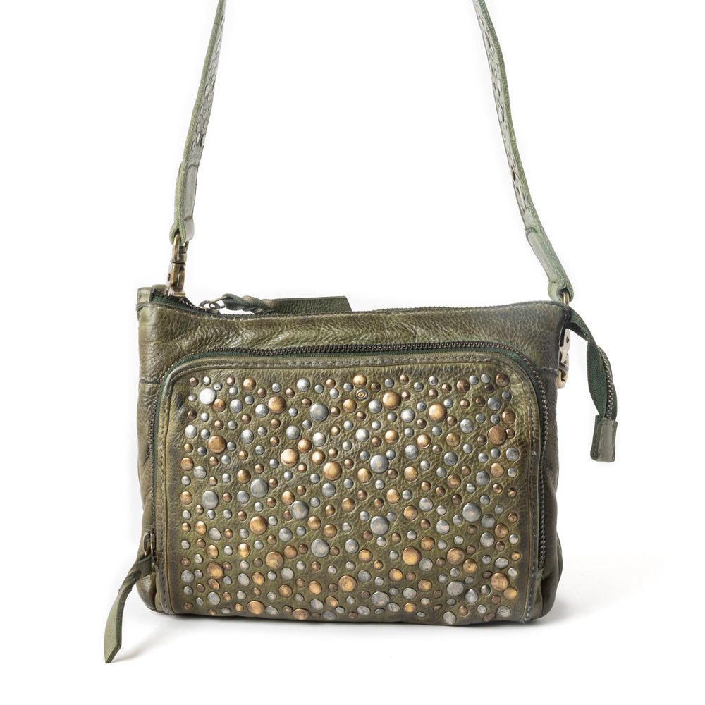 Sac en cuir Mossveil vert sauge
