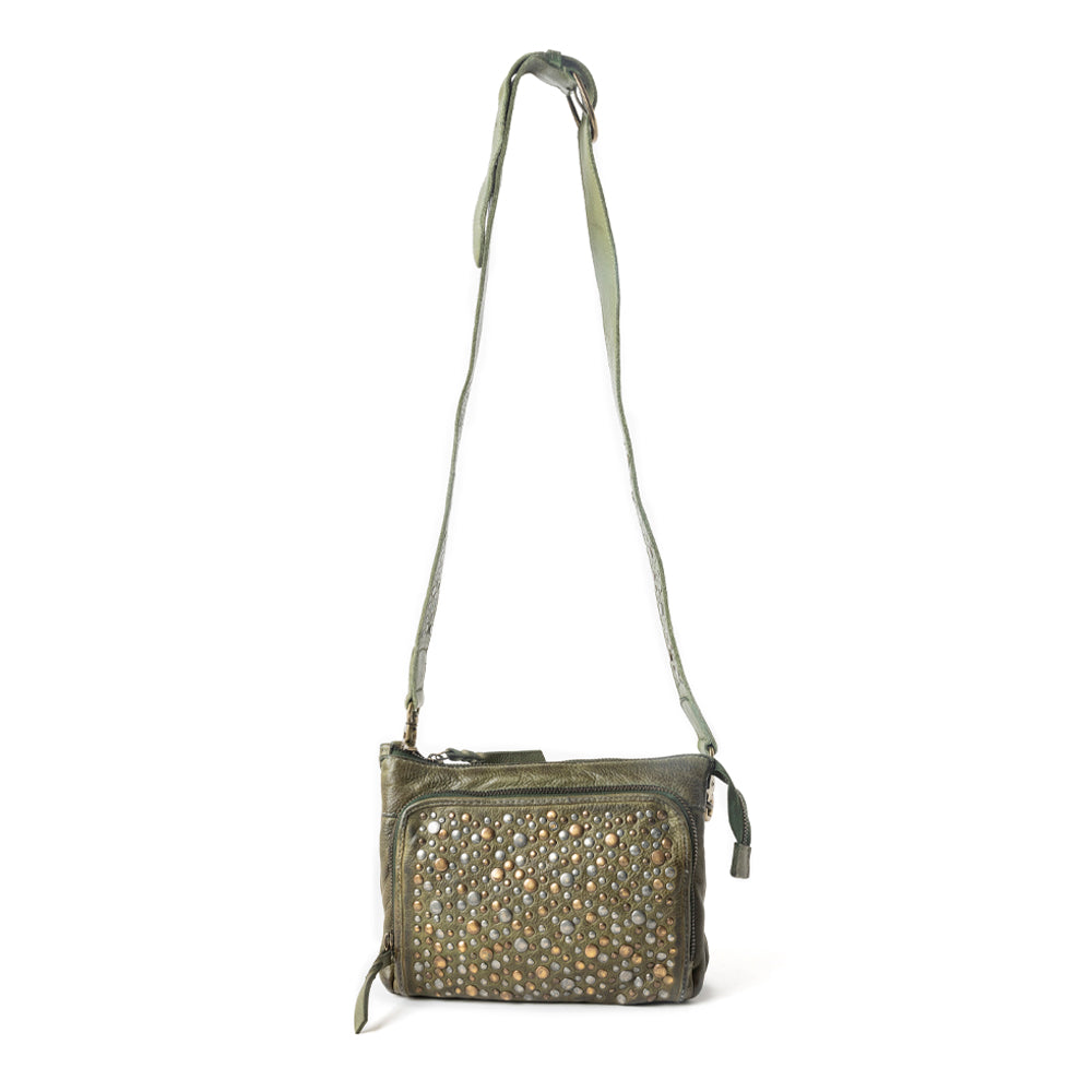 Sac en cuir Mossveil vert sauge