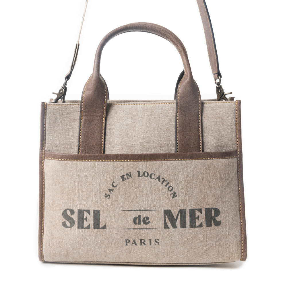 Sac Bandoulière Sel de Mer Blanc Vieux Moulin