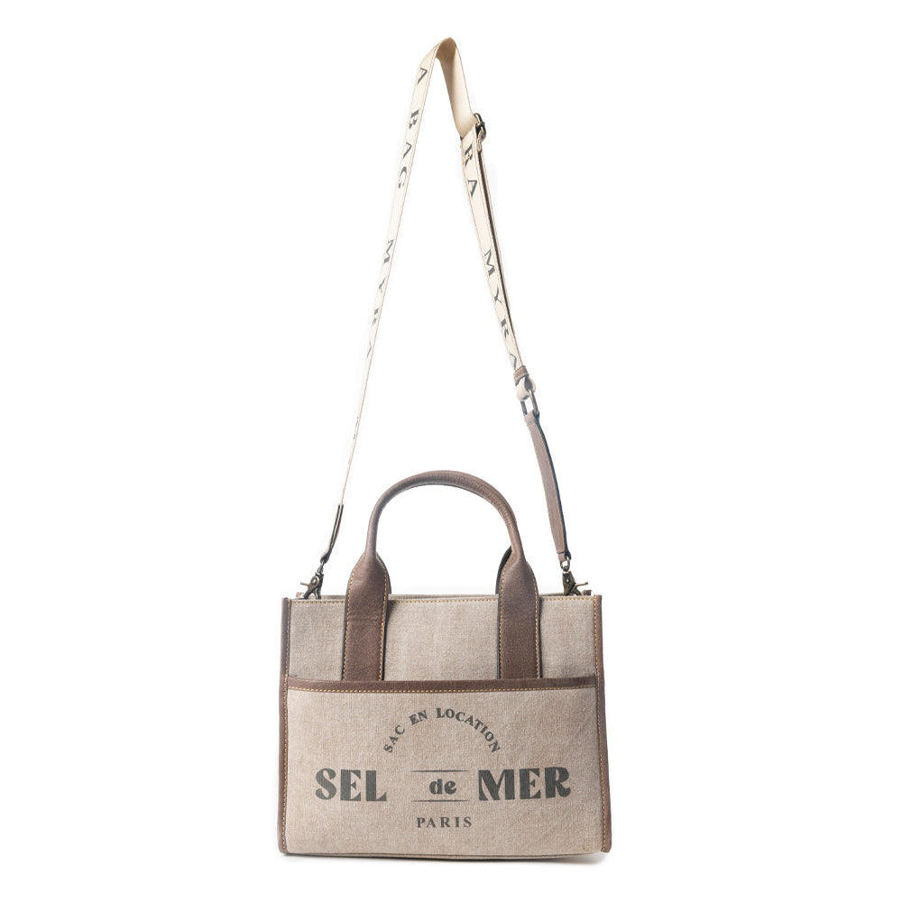 Sac Bandoulière Sel de Mer Blanc Vieux Moulin