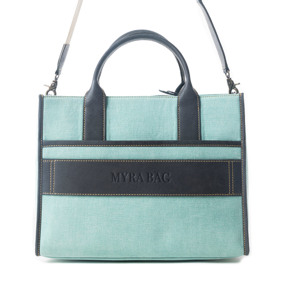 Sac bandoulière Sel de Mer vert