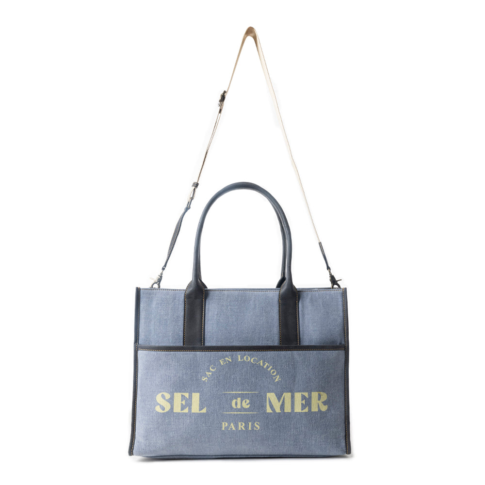 Sac fourre-tout Sel de Mer bleu