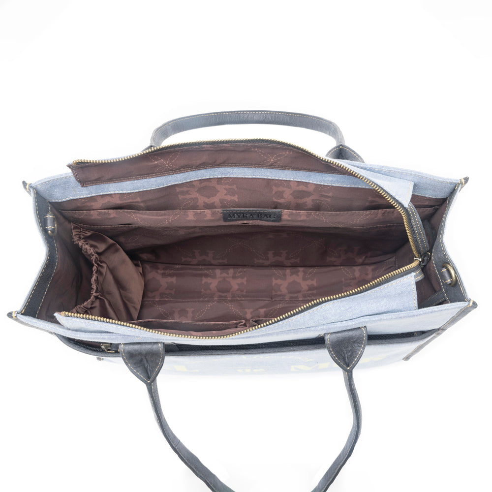 Sac fourre-tout Sel de Mer bleu