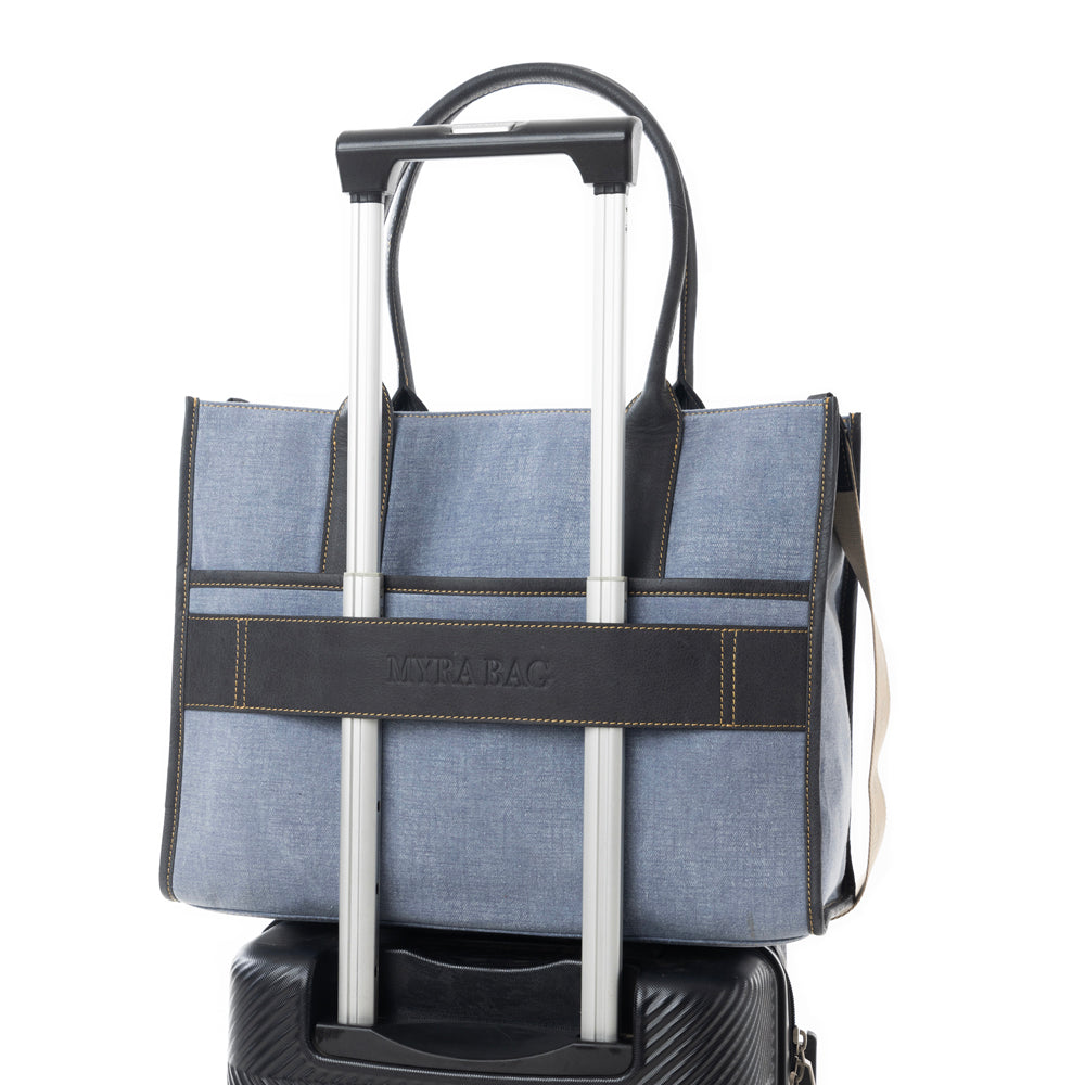 Sac fourre-tout Sel de Mer bleu