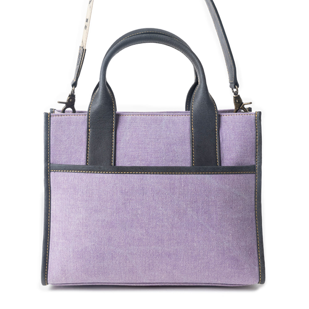 Sac bandoulière Sel de Mer violet
